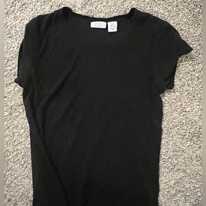 Plain black shirt